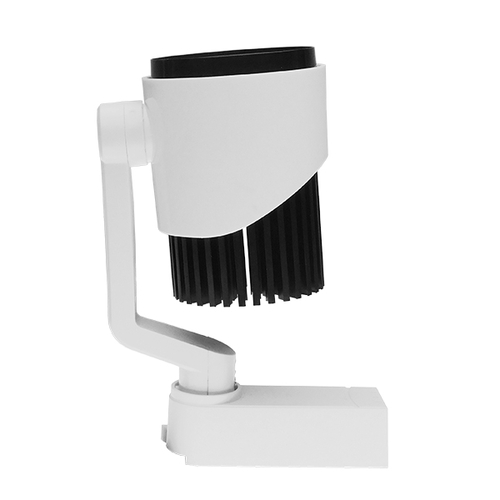 Globostar S-40024 Μονοφασικό Bridgelux COB LED Φωτιστικό Σποτ Ράγας 15W 230V 1500lm 24° Θερμό Λευκό 3000k