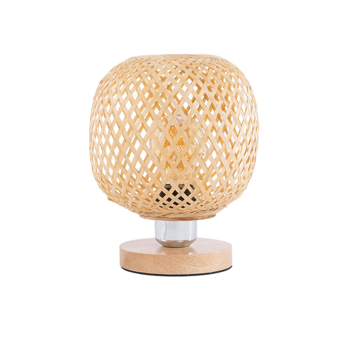 GloboStar® KERRY 01981 Μοντέρνο Επιτραπέζιο Φωτιστικό Πορτατίφ Μονόφωτο 1 x E27 AC220-240V IP20 - Φ18 x Υ25cm - Μπεζ Ξύλινο Μπαμπού Πλέγμα GloboStar® KERRY 01981 Μοντέρνο Επιτραπέζιο Φωτιστικό Πορτατίφ Μονόφωτο 1 x E27 AC220-240V IP20 - Φ18 x Υ25cm - Μπεζ Ξύλινο Μπαμπού Πλέγμα