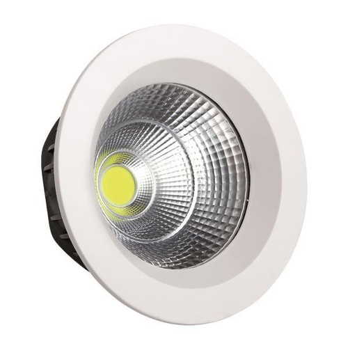 ΦΩΤΙΣΤΙΚΟ ΧΩΝΕΥΤΟ LED COB Φ230 55W 4000K ΛΕΥΚΟ PLUS