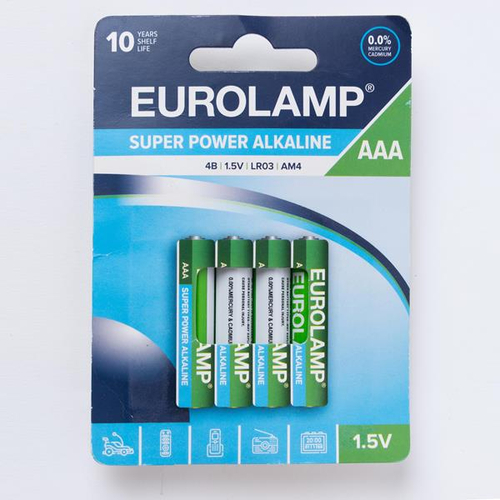 ΜΠΑΤΑΡΙΑ ΑΛΚΑΛΙΚΗ 1.5 V ΑΑΑ LR03
