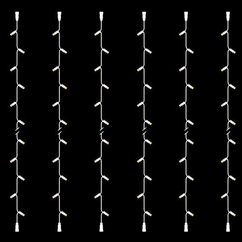 ΣΕΙΡΑ, DIY, 20 LED, ΛΕΥΚΟ ΚΑΛΩΔΙΟ ΚΑΟΥΤΣΟΥΚ, ΜΕ ΕΠΕΚΤΑΣΗ, 2 ΚΟΝΕΚΤΟΡΕΣ, ΘΕΡΜO ΛΕΥΚO LED, ΣΕΤ 6ΤΜΧ, ΑΝΑ 10cm, ΙΡ65