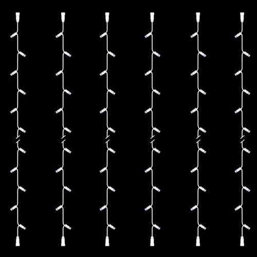 ΣΕΙΡΑ, DIY, 20 LED, ΛΕΥΚΟ ΚΑΛΩΔΙΟ ΚΑΟΥΤΣΟΥΚ, ΜΕ ΕΠΕΚΤΑΣΗ, 2 ΚΟΝΕΚΤΟΡΕΣ, ΛΕΥΚΟ LED, ΣΕΤ 6ΤΜΧ, ΑΝΑ 10cm, ΙΡ65