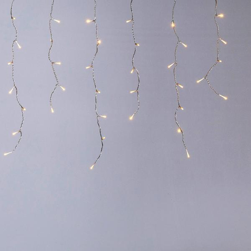 ΒΡΟΧΗ PRO, 144 LED 3mm, 36V & 6W ADAPTOR, 4 ΕΠΕΚΤΑΣΕΙΣ ΜΕΧΡΙ 3 ΣΕΤ, ΔΙΑΦΑΝΟ PVC ΚΑΛΩΔΙΟ, ΘΕΡΜΟ ΛΕΥΚΟ LED (Υ60 x Μ300cm, 5/7/5/7), ΠΡΟΕΚΤΑΣΗ ΠΑΡΟΧΗΣ 3m, IP44