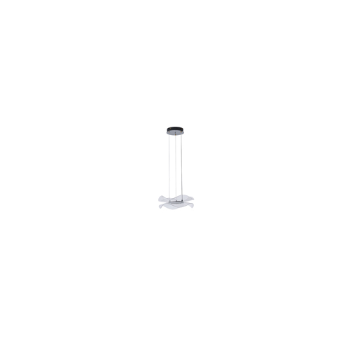 ΦΩΤΙΣΤΙΚΟ ΚΡΕΜΑΣΤΟ ΑΚΡΥΛΙΚΟ ΣΤΡΟΓΓΥΛΟ LED 34W  Ø 340mm 3000K 3024Lm ΜΑΥΡΟ ARTE ILLUMINA FIRENZE