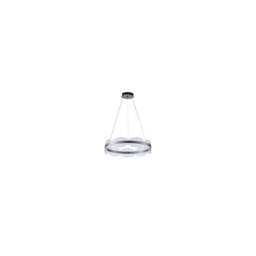 ΦΩΤΙΣΤΙΚΟ ΚΡΕΜΑΣΤΟ ΑΚΡΥΛΙΚΟ ΣΤΡΟΓΓΥΛΟ LED 60W Φ650mm 3000K 5400Lm ΑΣΗΜΙ ARTE ILLUMINA TORINO