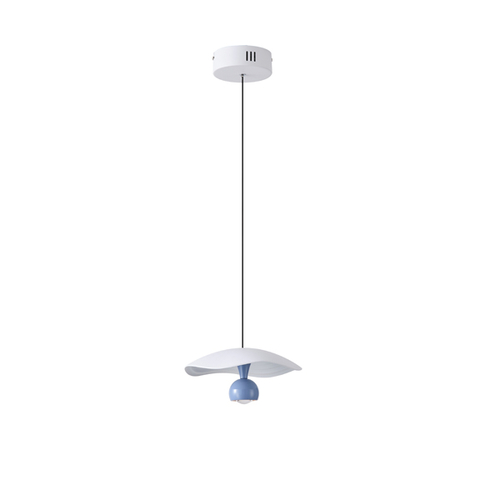 ΦΩΤΙΣΤΙΚΟ ΚΡΕΜΑΣΤΟ ΑΛΟΥΜΙΝΙΟ  LED 8W 3000Κ 400Lm Φ230mm ΜΠΛΕ ARTE ILLUMINA ENIGMA