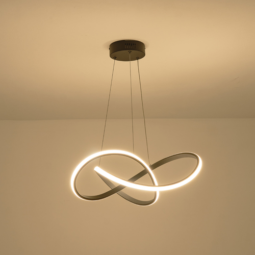 ΦΩΤΙΣΤΙΚΟ ΚΡΕΜΑΣΤΟ ΑΛΟΥΜΙΝΙO LED 30W 3000Κ  2000Lm Φ60mm ΜΑΥΡΟ ARTE ILLUMINA VENUS