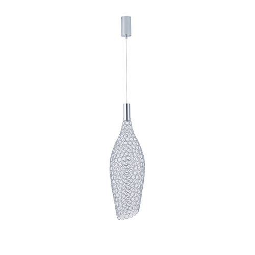 ΦΩΤΙΣΤΙΚΟ ΜΕΤΑΛΛΟ ΜΟΝΟΦΩΤΟ LED 7,6W 3000K 780Lm 200x1960mm ΑΣΗΜΙ ARTE ILLUMINA PERFORATO