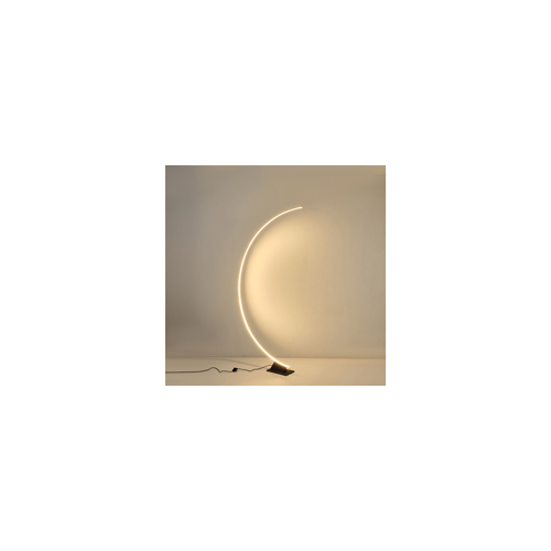 ΦΩΤΙΣΤΙΚΟ ΕΠΙΔΑΠΕΔΙΟ METAΛΛIKO LED 45W 3000K 4500Lm 6300X1950mm ΜΑΥΡΟ ARTE ILLUMINA MEDIA LUNA