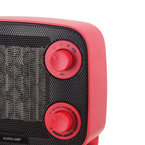 ΑΕΡΟΘΕΡΜΟ ΚΕΡΑΜΙΚΟ VINTAGE 1500W ΚΟΚΚΙΝΟ