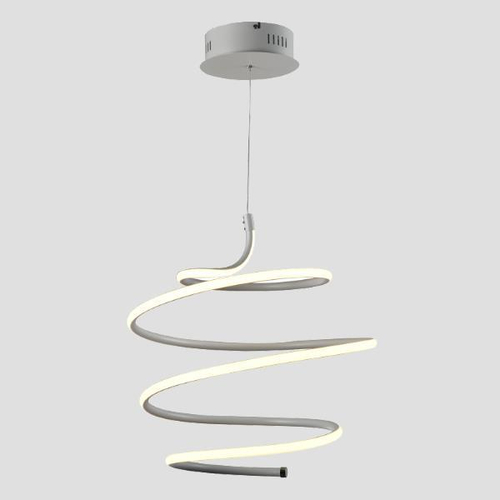 ΦΩΤΙΣΤΙΚΟ ΚΡΕΜΑΣΤΟ ΣΤΡΟΓΓΥΛΟ LED 40W Φ430X1200 ΛΕΥΚΟ ARTE ILLUMINA SATURN