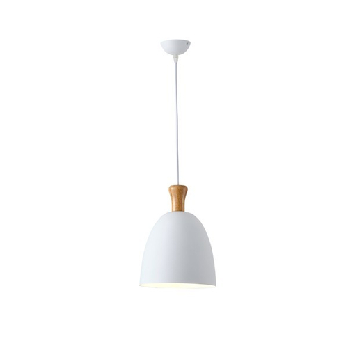 ΦΩΤΙΣΤΙΚΟ ΚΡΕΜΑΣΤΟ ΜΕΤΑΛΛΟ 1XΕ27 MAX 15W 230X230mm ΛΕΥΚΟ ARTE ILLUMINA SIMPLO