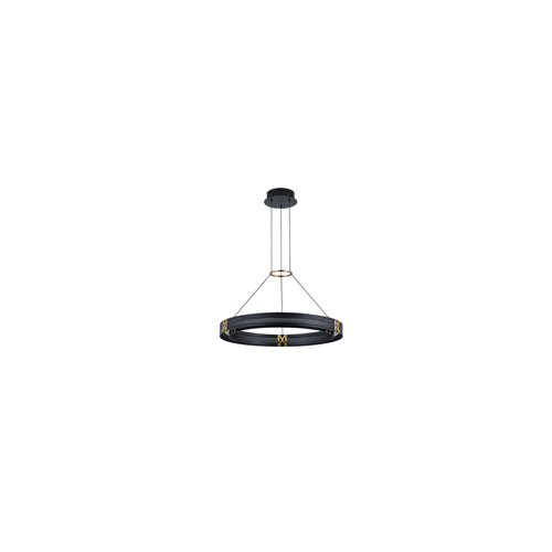 ΦΩΤΙΣΤΙΚΟ ΚΡΕΜΑΣΤΟ ΑΛΟΥΜΙΝΙΟ LED 33W 3000K 3300Lm 620X1200mm ΜΑΥΡΟ-ΧΡΥΣΟ ARTE ILLUMINA LUIS
