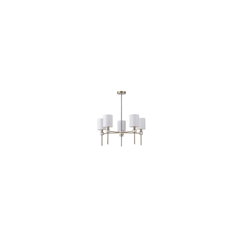 ΦΩΤΙΣΤΙΚΟ ΚΡΕΜΑΣΤΟ ΜΕΤΑΛΛΟ 5ΦΩΤΟ 5XE14 MAX 15W Φ680X720 ΕΦΕ ΜΑΡΜΑΡΟΥ ARTE ILLUMINA TIMELESS