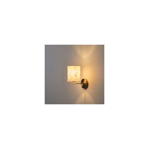 ΑΠΛΙΚΑ ΤΟΙΧΟΥ ΥΦΑΣΜΑ 1XE14 MAX 15W 195X130X230mm ARTE ILLUMINA VERONA