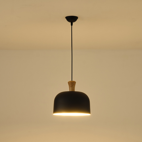 ΦΩΤΙΣΤΙΚΟ ΚΡΕΜΑΣΤΟ ΜΕΤΑΛΛΟ 1XΕ27 MAX 15W 270X1300mm ΜΑΥΡΟ ARTE ILLUMINA SIMPLO