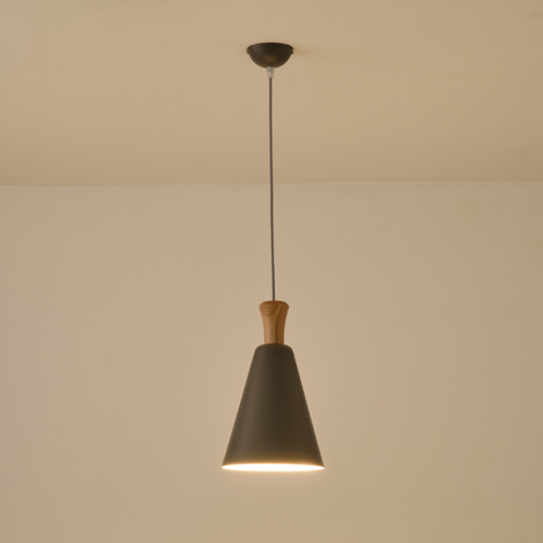 ΦΩΤΙΣΤΙΚΟ ΚΡΕΜΑΣΤΟ ΜΕΤΑΛΛΟ 1XΕ27 MAX15W 200X1380mm ΓΚΡΙ ARTE ILLUMINA SIMPLO