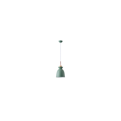 ΦΩΤΙΣΤΙΚΟ ΚΡΕΜΑΣΤΟ ΜΕΤΑΛΛΟ 1XΕ27 MAX 15W 195X1294mm ΠΡΑΣΙΝΟ-ΛΕΥΚΟ ARTE ILLUMINA SIMPLO