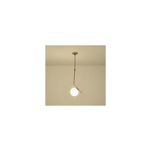 ΦΩΤΙΣΤΙΚΟ ΚΡΕΜΑΣΤΟ ΓΥΑΛΙ 1XE27 MAX 40W 220X150X1460mm ΛΕΥΚΟ ARTE ILLUMINA ORBA