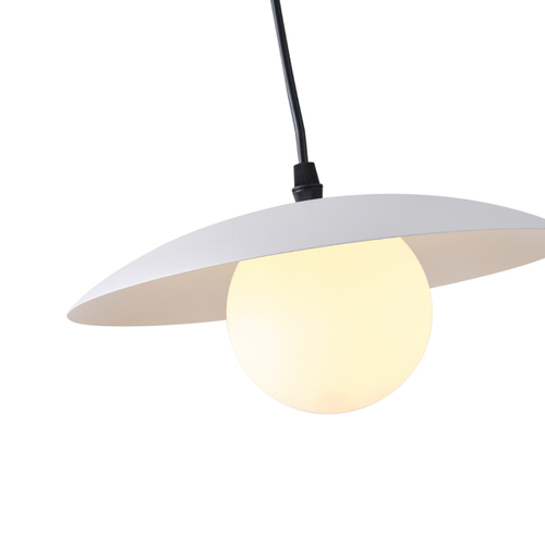 ΦΩΤΙΣΤΙΚΟ ΚΡΕΜΑΣΤΟ ΜΕΤΑΛΛΟ G9 ΜΑΧ 25W 250X250X125mm ΛΕΥΚΟ ARTE ILLUMINA COBA CABANA
