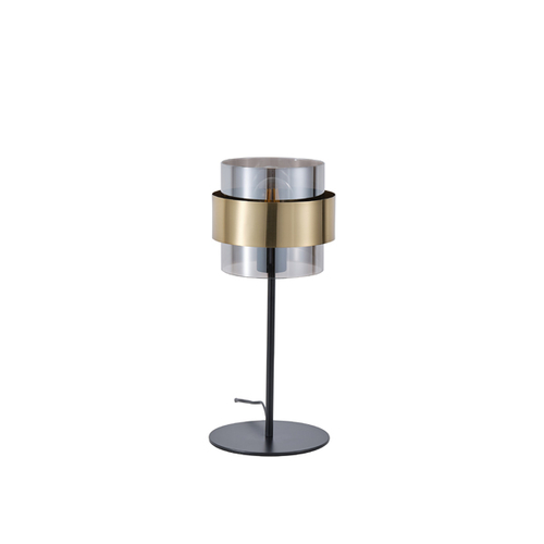 ΦΩΤΙΣΤΙΚΟ ΕΠΙΤΡΑΠΕΖΙΟ E27 MAX 15W 180X415mm ΜΑΥΡΟ-ΧΡΥΣΟ ARTE ILLUMINA RELIAC