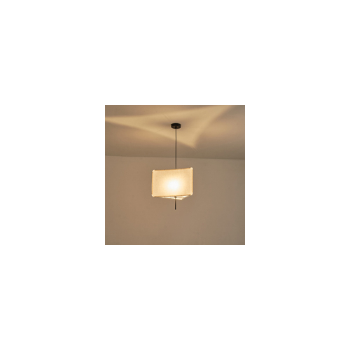 ΦΩΤΙΣΤΙΚΟ ΚΡΕΜΑΣΤΟ ΥΦΑΣΜΑ  1XΕ27 MAX 40W  Φ480Χ900mm ΜΠΕΖ ARTE ILLUMINA TOSCANY