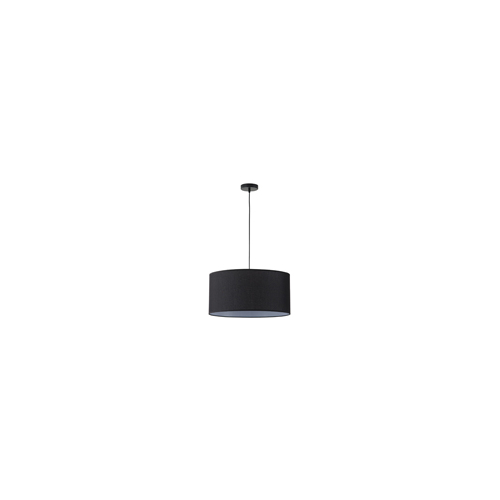 ΦΩΤΙΣΤΙΚΟ ΚΡΕΜΑΣΤΟ ΥΦΑΣΜΑ 1XΕ27 MAX 40W Φ530Χ260mm  ΜΑΥΡΟ ARTE ILLUMINA SOHO
