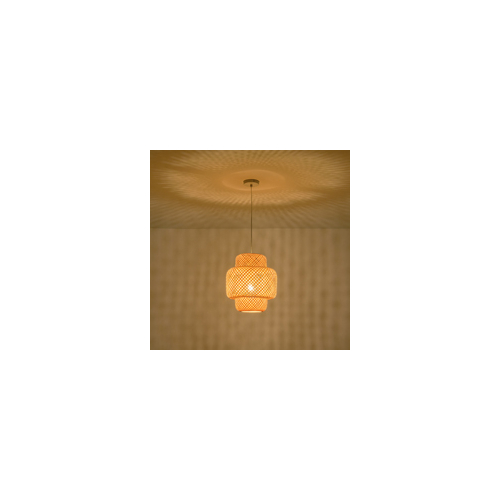 ΦΩΤΙΣΤΙΚΟ ΚΡΕΜΑΣΤΟ BAMBOO 1XE27 MAX 40W 310X310X350mm ARTE ILLUMINA AVRA