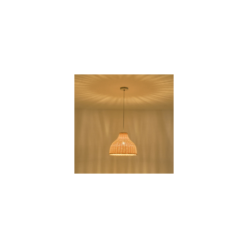 ΦΩΤΙΣΤΙΚΟ ΚΡΕΜΑΣΤΟ BAMBOO 1X1XE27 MAX 40W 330X330X258 ARTE ILLUMINA COASTAL