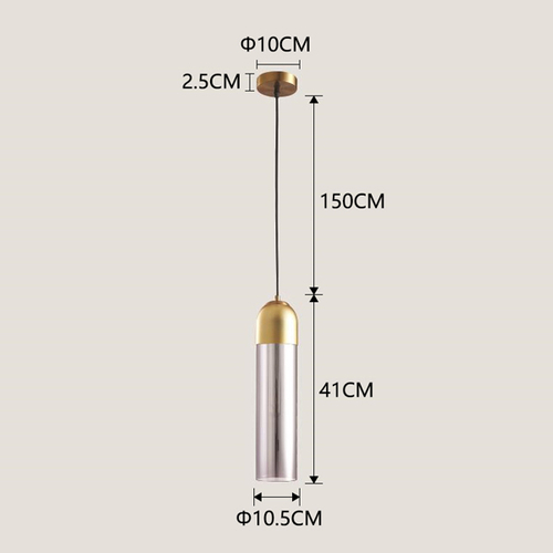 ΦΩΤΙΣΤΙΚΟ ΚΡΕΜΑΣΤΟ Φ10X40 1XE14 MAX 7W ΠΡΑΣΙΝΟ-ΧΡΥΣΟ ARTE ILLUMINA CALLIOPE