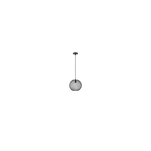 ΦΩΤΙΣΤΙΚΟ ΚΡΕΜΑΣΤΟ ΜΕΤΑΛΛΟ 1XE27  MAX 40W 350X350Χ1360mm ΜΑΥΡΟ ARTE ILLUMINA OGGI