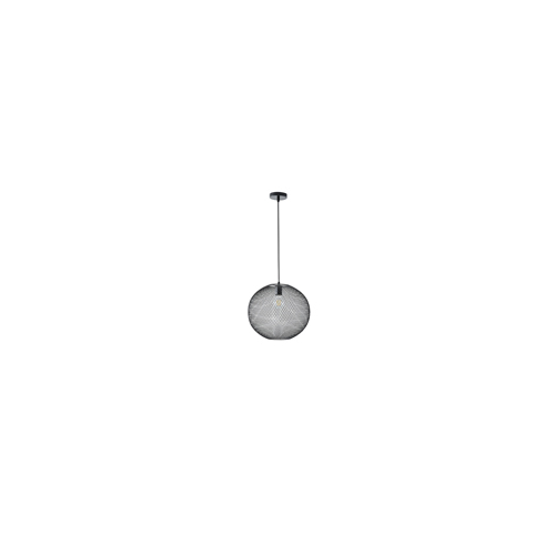 ΦΩΤΙΣΤΙΚΟ ΚΡΕΜΑΣΤΟ ΜΕΤΑΛΛΟ 1XE27  MAX 40W 250X250X1280mm ΜΑΥΡΟ ARTE ILLUMINA OGGI