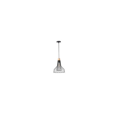 ΦΩΤΙΣΤΙΚΟ ΚΡΕΜΑΣΤΟ ΜΕΤΑΛΛΟ 1XE27  MAX 40W 260X260X1370mm ΜΑΥΡΟ ARTE ILLUMINA OGGI