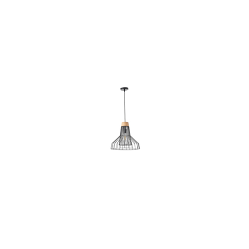 ΦΩΤΙΣΤΙΚΟ ΚΡΕΜΑΣΤΟ ΜΕΤΑΛΛΟ 1XE27  MAX 40W 360X360X1380mm ΜΑΥΡΟ ARTE ILLUMINA OGGI