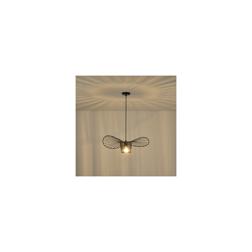 ΦΩΤΙΣΤΙΚΟ ΚΡΕΜΑΣΤΟ ΜΕΤΑΛΛΟ 1XE27  MAX 40W 600X600X1270mm ΜΑΥΡΟ ARTE ILLUMINA OGGI