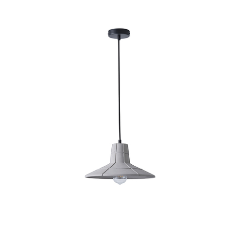 ΦΩΤΙΣΤΙΚΟ ΚΡΕΜΑΣΤΟ  ΤΣΙΜΕΝΤΟ 1XE27 MAX 40W 320X320X160mm ΓΚΡΙ ARTE ILLUMINA ARME
