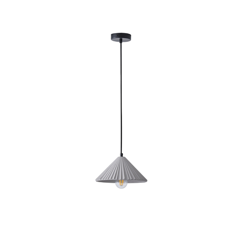 ΦΩΤΙΣΤΙΚΟ ΚΡΕΜΑΣΤΟ ΤΣΙΜΕΝΤΟ 1XE27 MAX 15W 250X250X1240mm ΓΚΡΙ ARTE ILLUMINA PLATRE