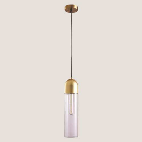 ΦΩΤΙΣΤΙΚΟ ΚΡΕΜΑΣΤΟ Φ10X40 1XE14 MAX 7W ΔΙΑΦΑΝΟ-ΧΡΥΣΟ ARTE ILLUMINA CALLIOPE