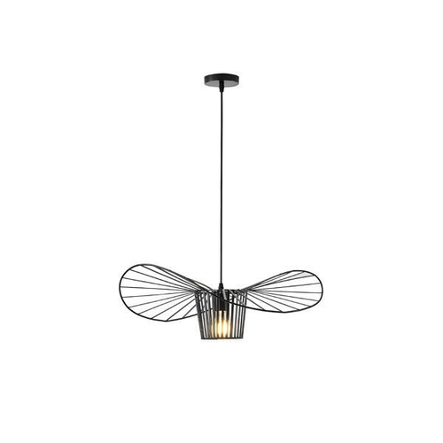 ΦΩΤΙΣΤΙΚΟ ΚΡΕΜΑΣΤΟ ΜΕΤΑΛΛΟ 1XE27  MAX 40W 600X600X1270mm ΜΑΥΡΟ ARTE ILLUMINA OGGI