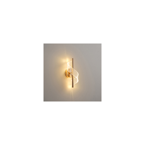 ΑΠΛΙΚΑ ΑΚΡΥΛΙΚΗ 8W 720Lm 3000K 650X490mm ΓΑΛΛΙΚΟ ΧΡΥΣΟ ARTE ILLUMINA SILK