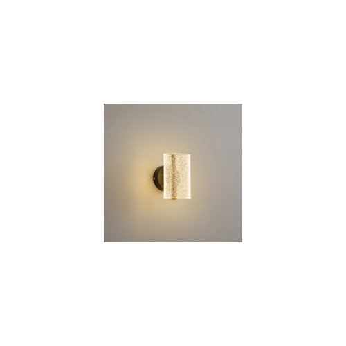 ΑΠΛΙΚΑ ΑΚΡΥΛΙΚΗ 8W 720Lm 3000K 420X380mm ΜΑΥΡO ΧΙΟΝΙ ARTE ILLUMINA SPARKY