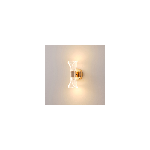 ΑΠΛΙΚΑ ΑΚΡΥΛΙΚΗ 8W 720Lm 3000K 520Χ360mm ΓΑΛΛΙΚΟ ΧΡΥΣΟ ARTE ILLUMINA TELA