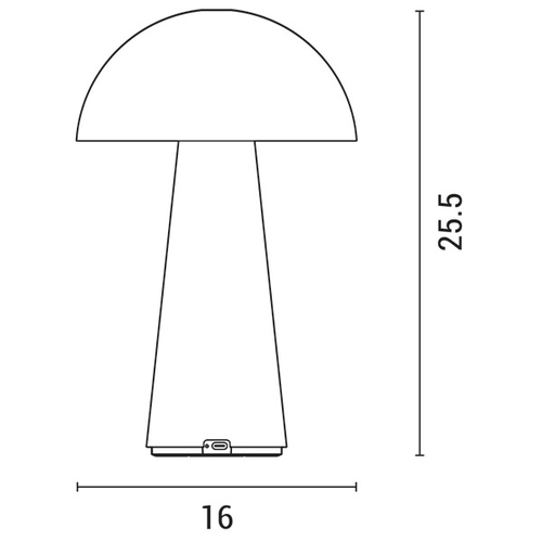ΠΟΡΤΑΤΙΦ ΑΦΗΣ ΕΠΑΝΑΦΟΡΤΙΖΟΜΕΝΟ LED 1,9W 2700Κ DIMMABLE ΛΕΥΚΟ ARTE ILLUMINA TABLO
