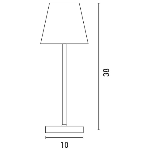 ΠΟΡΤΑΤΙΦ ΑΦΗΣ ΕΠΑΝΑΦΟΡΤΙΖΟΜΕΝΟ LED 3,5W DIMMABLE ΓΚΡΙ ARTE ILLUMINA CHROMA