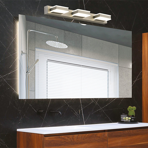 ΑΠΛΙΚΑ ΤΟΙΧΟΥ LED 12W 4000Κ ΤΕΤΡΑΓΩΝΗ 3Φ 500X50X100 ΝΙΚΕΛ ARTE ILLUMINA