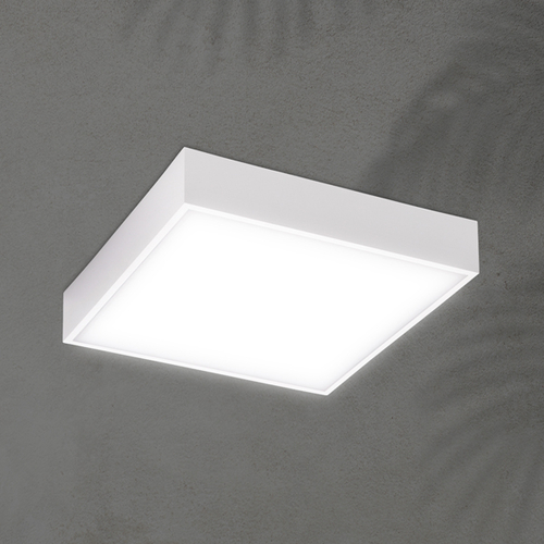 ΠΛΑΦΟΝΙΕΡΑ ΤΕΤΡΑΓΩΝΗ LED 24W 4000K 300X300X57.5mm ΛΕΥΚΗ  IP54 ARTE ILLUMINA