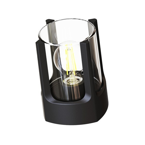 ΑΠΛΙΚΑ ΤΟΙΧΟΥ ΑΛΟΥΜΙΝΙΟΥ Ε27 ΜΑΧ 20W IP54 120Χ120Χ160mm ΜΑΥΡO ARTE ILLUMINA