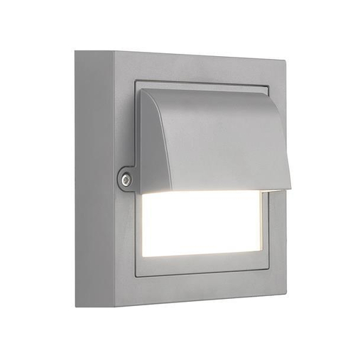 ΦΩΤΙΣΤΙΚΟ ΤΟΙΧΟΥ LED 6W 135X135X55 3CCT IP65 ΓΚΡΙ ARTE ILLUMINA SENARIO