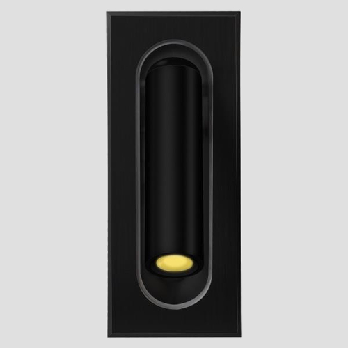 ΑΠΛΙΚΑ ΤΟΙΧΟΥ ΑΛΟΥΜΙΝΙΟΥ ΧΩΝΕΥΤΗ LED 3W 3000Κ Α170 ΜΑΥΡΗ ARTE ILLUMINA