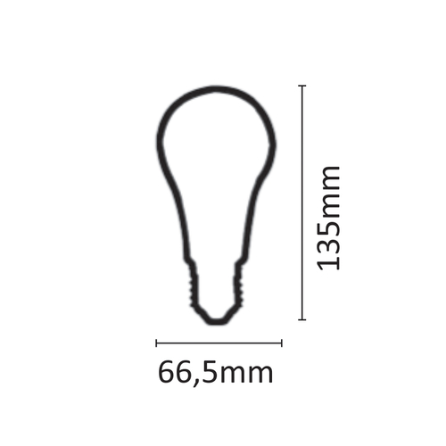 InLight E27 LED A67 18watt 4000Κ Φυσικό Λευκό (7.27.18.04.2)